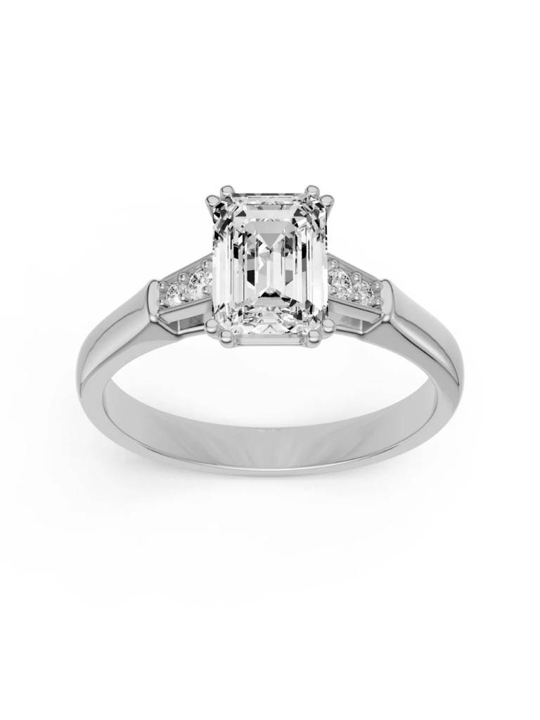 Joey Emerald Diamond Ring : R1153