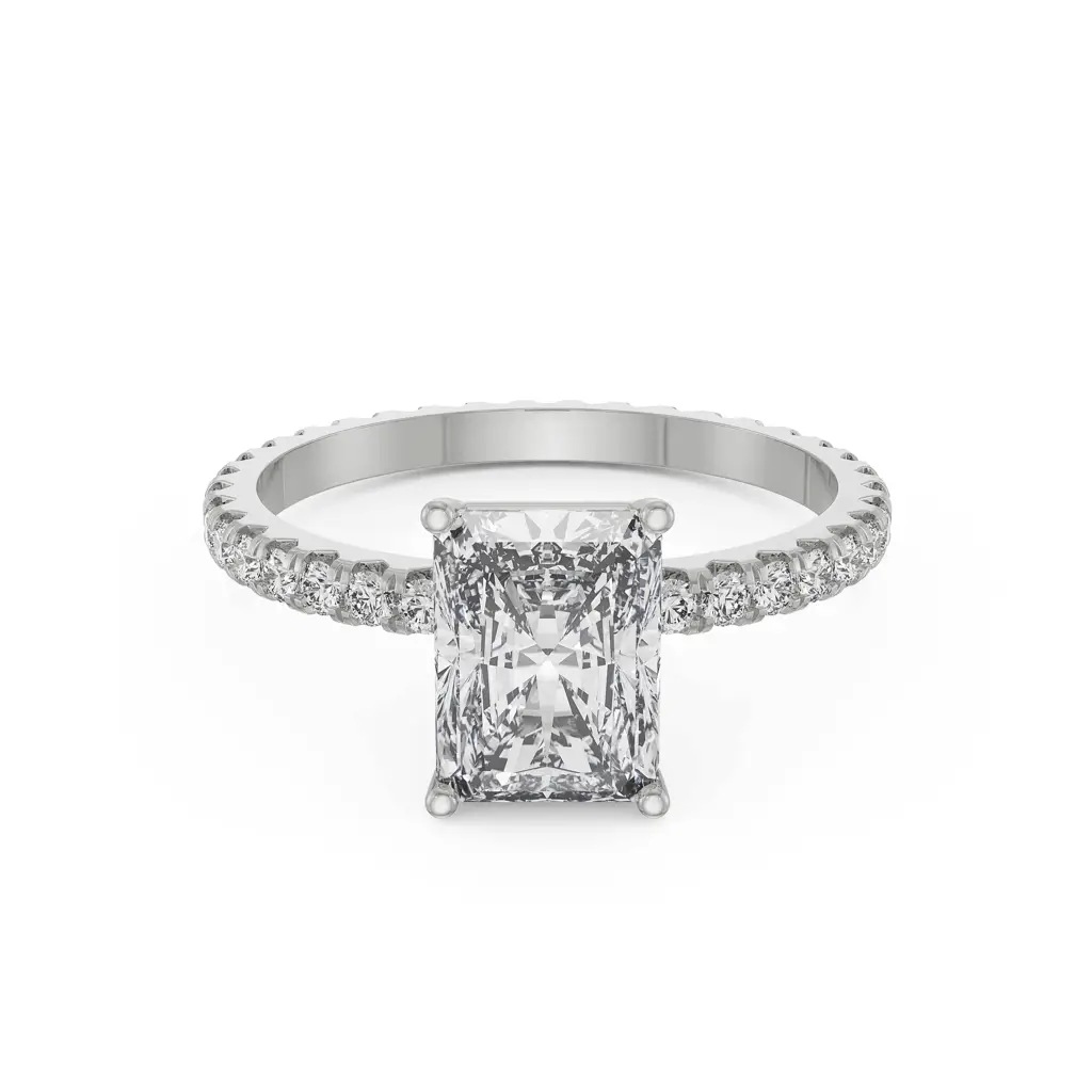 Timeless Emerald Diamond Ring : R1169