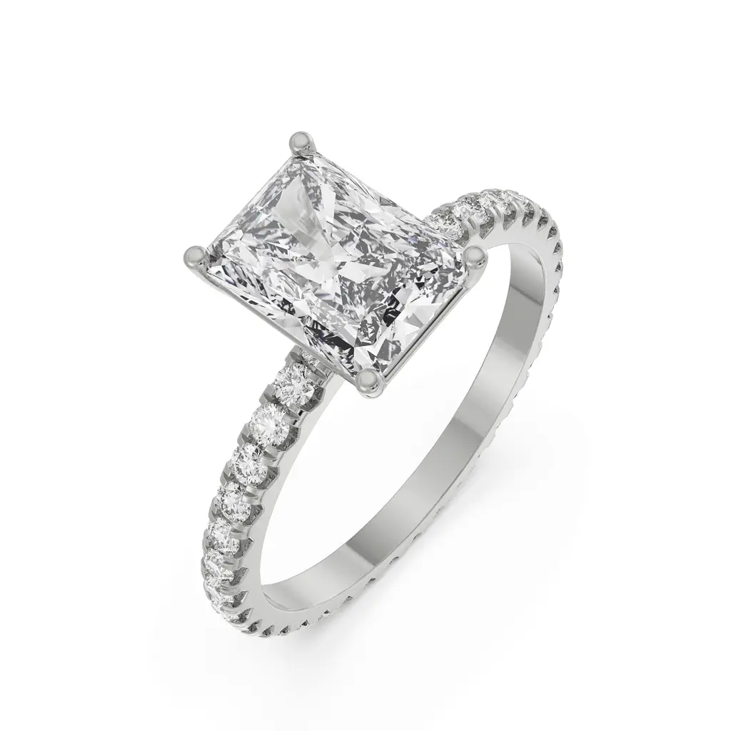Timeless Emerald Diamond Ring : R1169