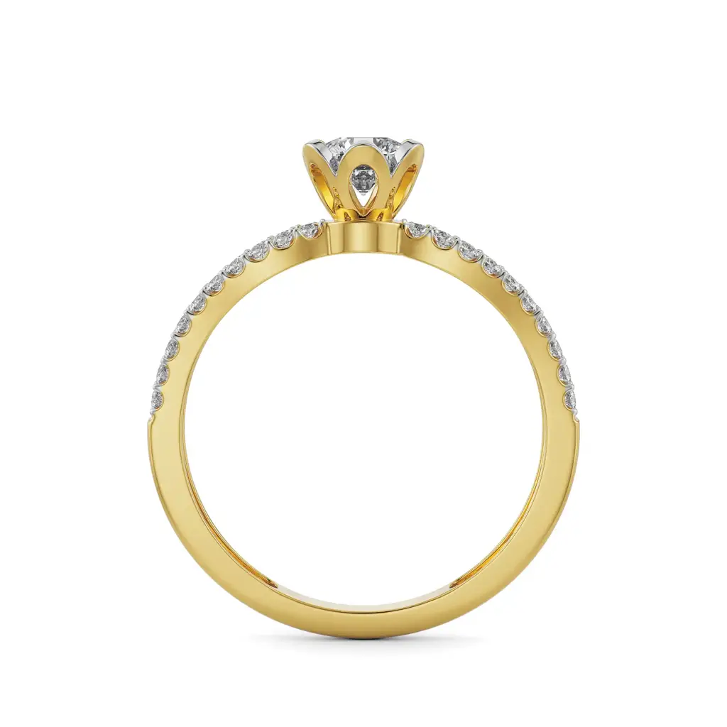 Katy Solitaire Wedding Ring : R1184