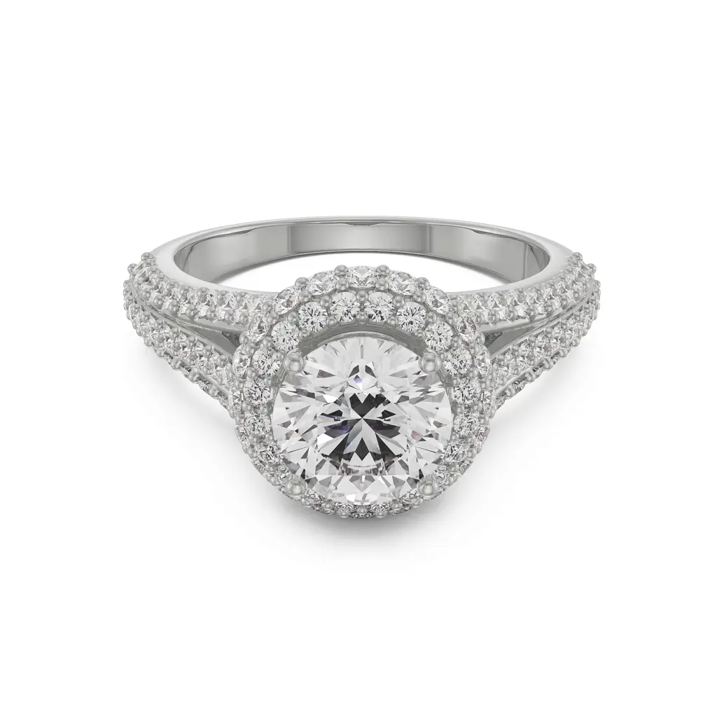 Royal Halo Ring : R1191