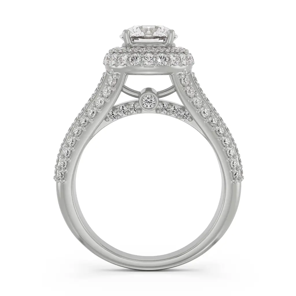 Royal Halo Ring : R1191