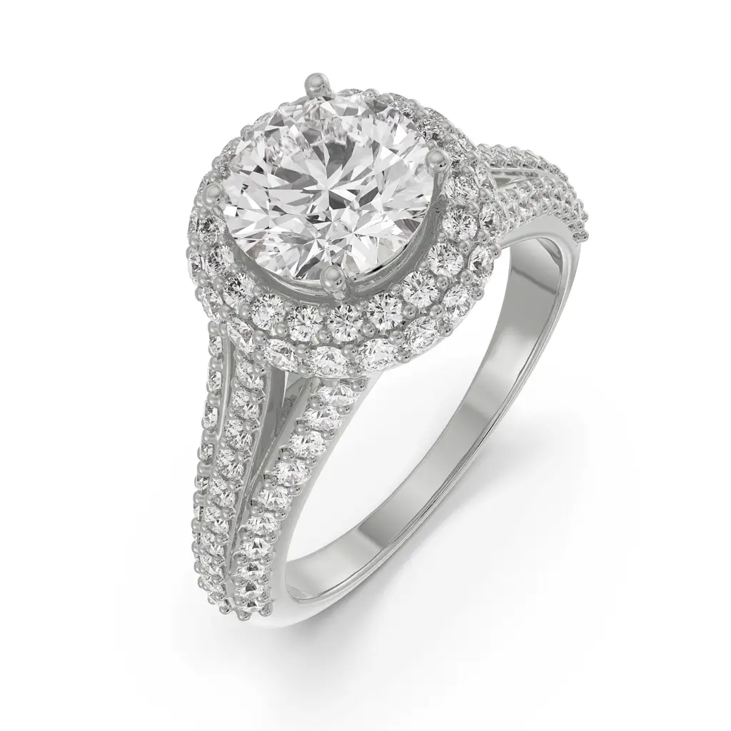 Royal Halo Ring : R1191