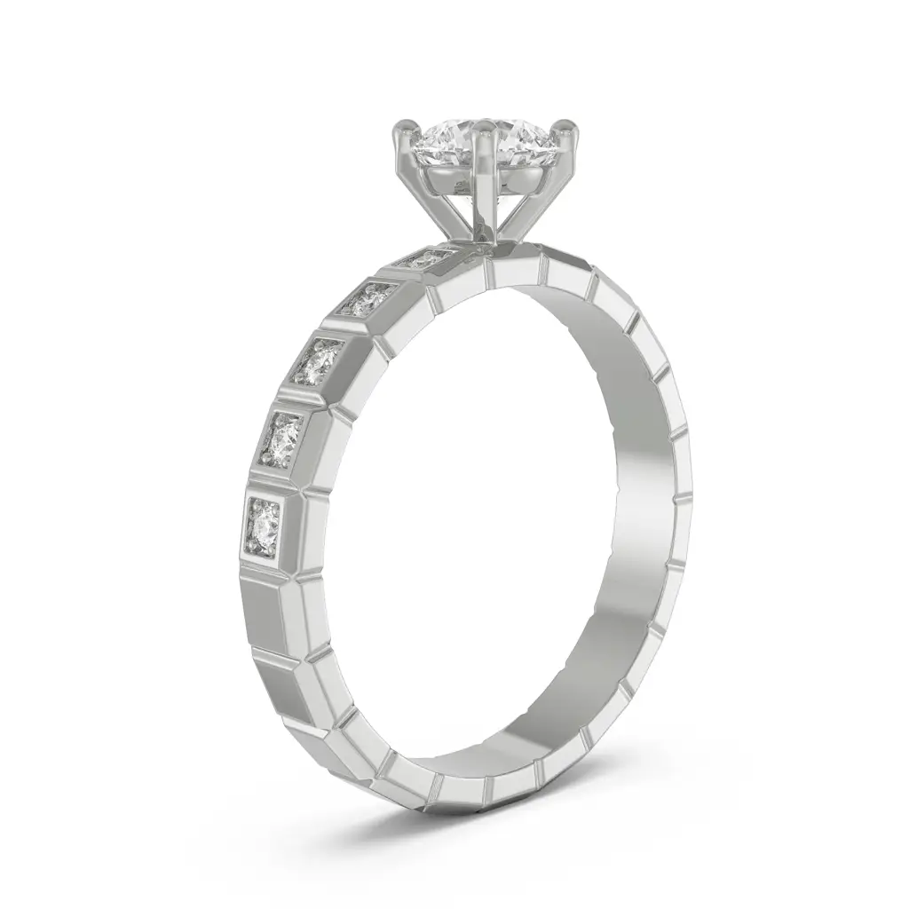 Icy Pave Diamond Ring : R1194