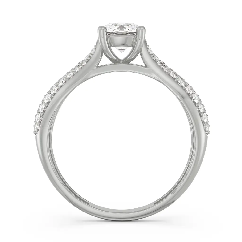 Queen Diamond Ring For Her : R1197