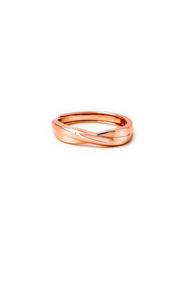 Silberry 925 Sterling Silver Love Adjustable Ring : R11