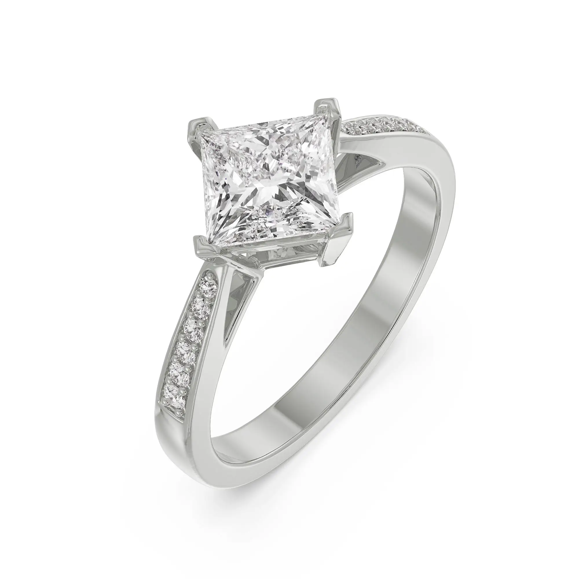 Jcpenney Princess Cut Engagement Rings Princess Cut Engagement Ring | Princess Cut Engagement Ring · Eternz