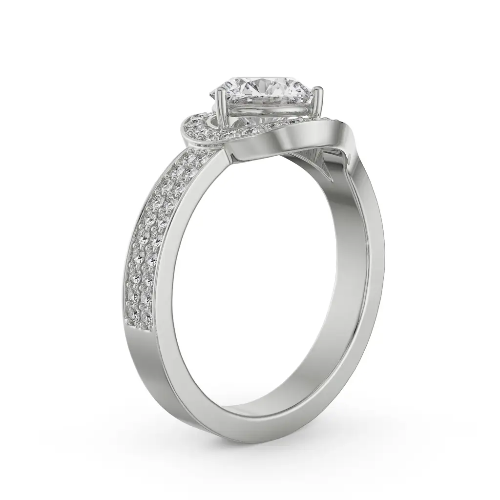 Lorez Pave Diamond Ring : R1221