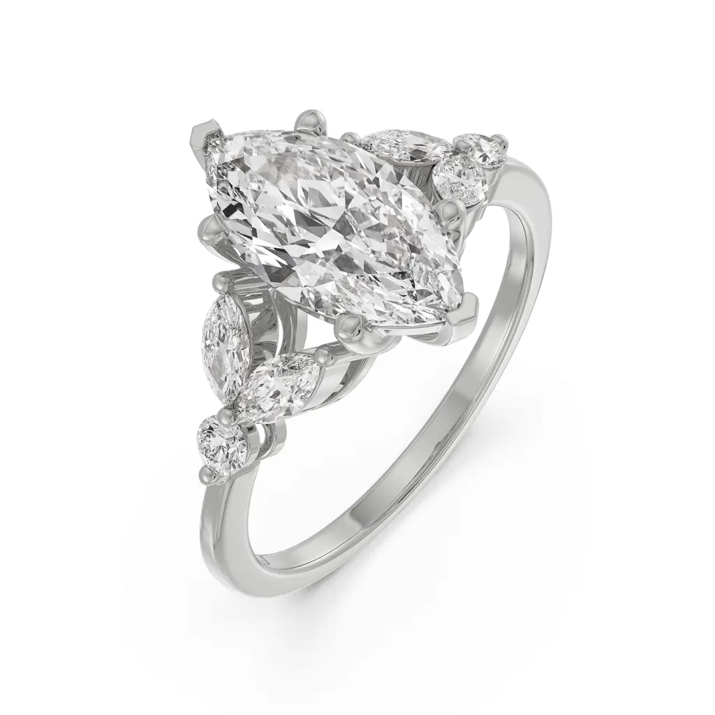 Majestic Marquise Diamond Ring : R1226