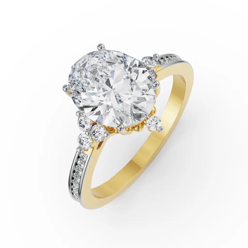 Vintage Vez Diamond Ring : R1239