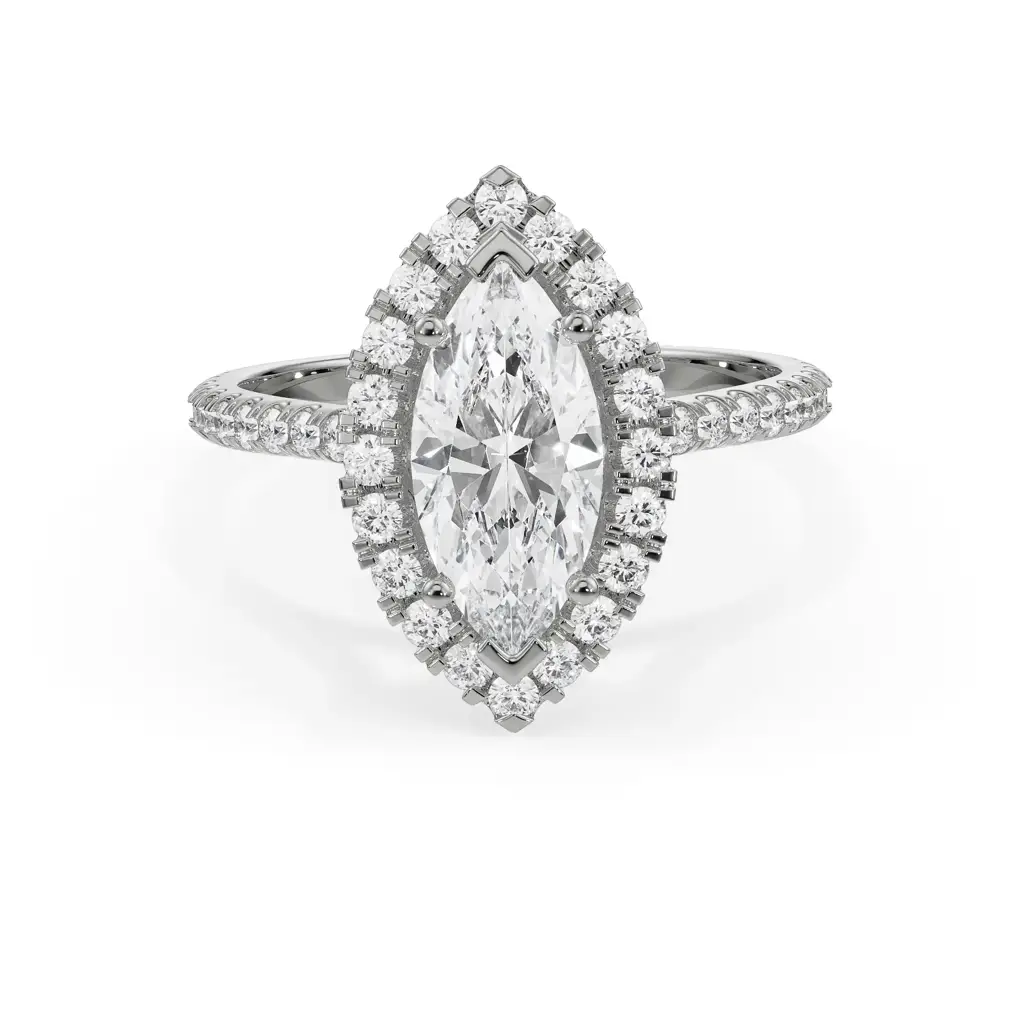 Vine Engagement Ring : R1241
