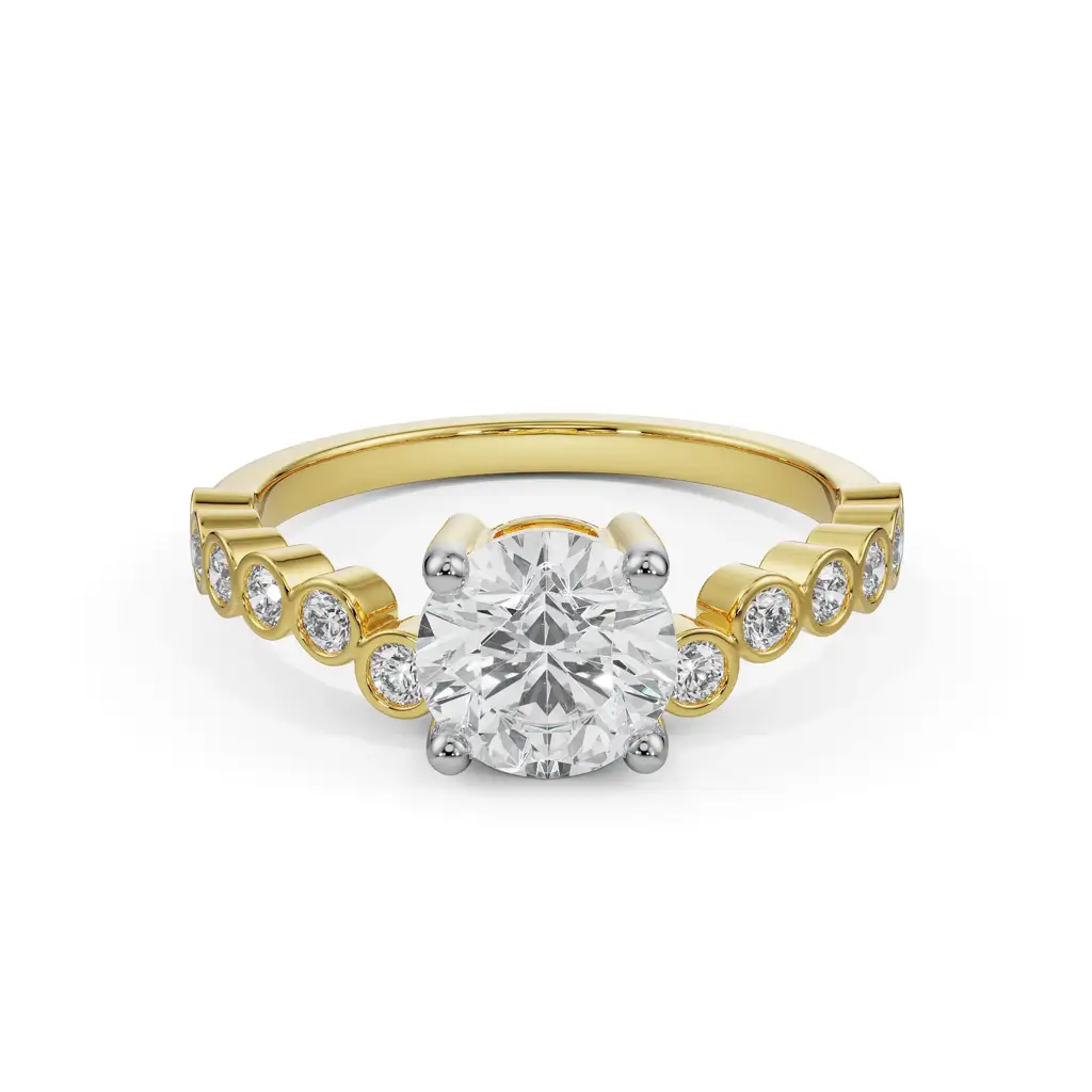 Rufus Round Diamond Ring : R1276