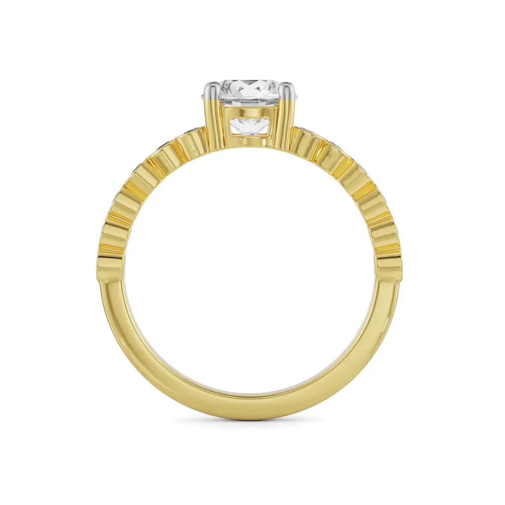 Rufus Round Diamond Ring : R1276