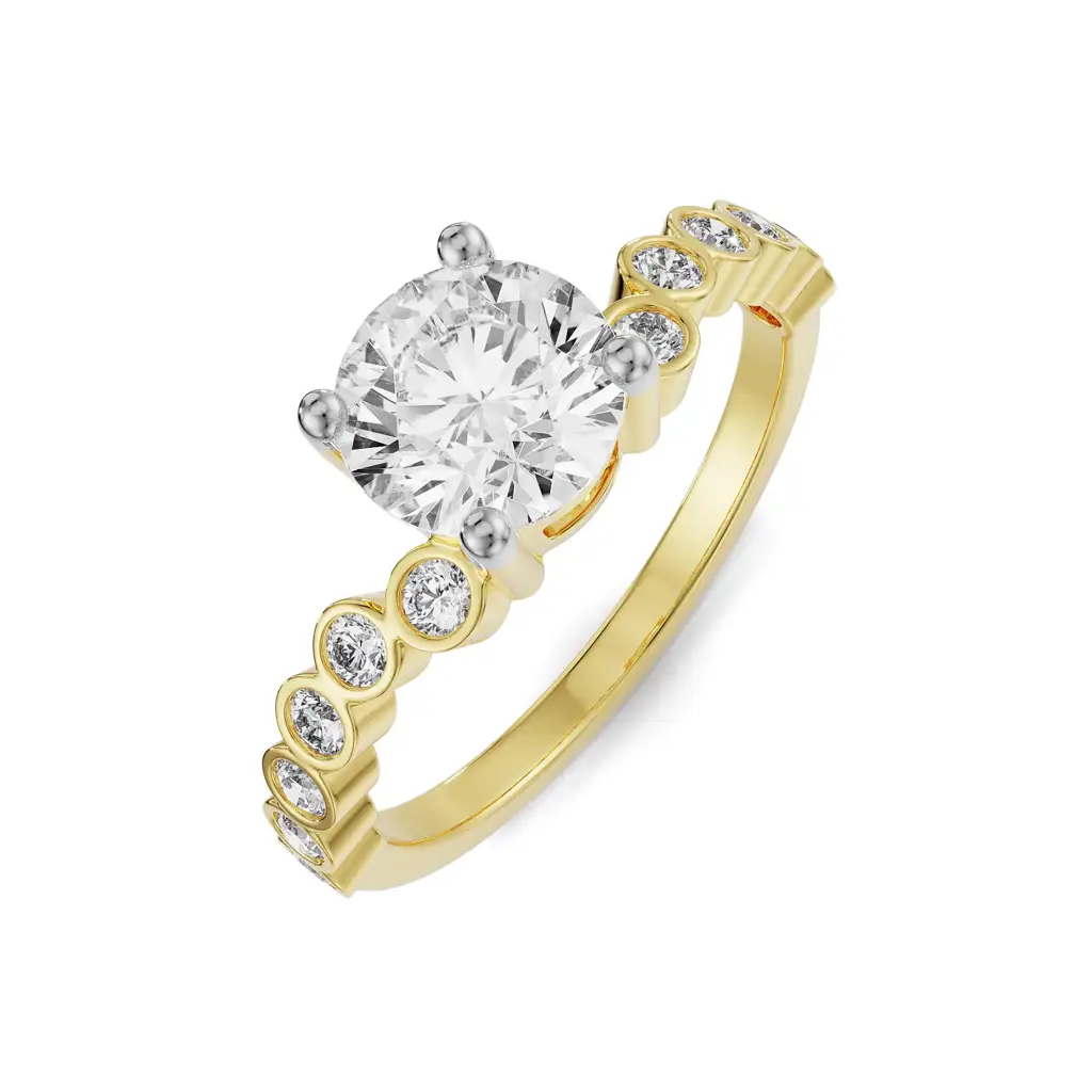 Rufus Round Diamond Ring : R1276