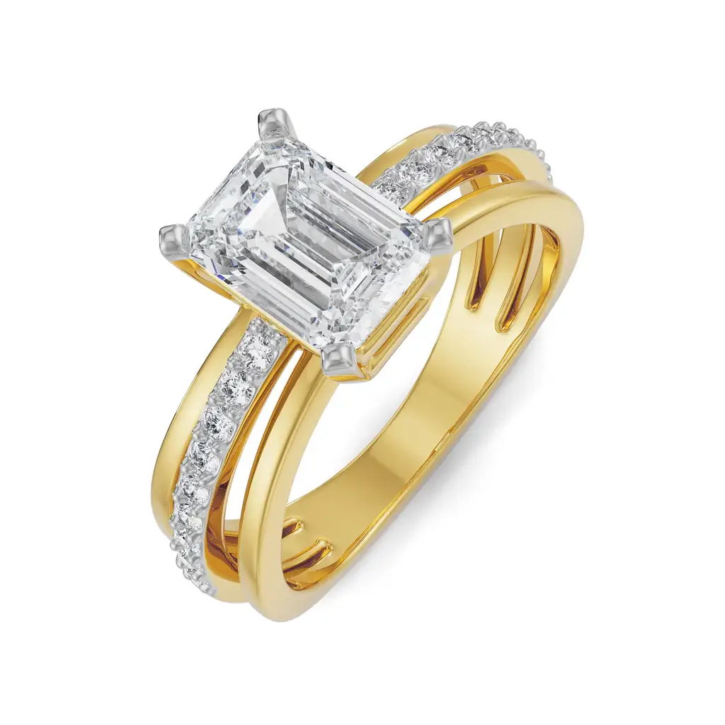 Sophia Trio Band Diamond Ring : R1282