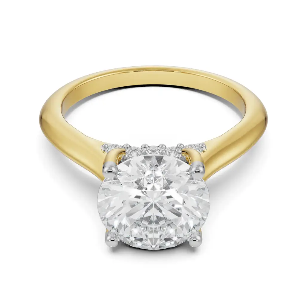 Dahlia Solitaire Ring : R1300