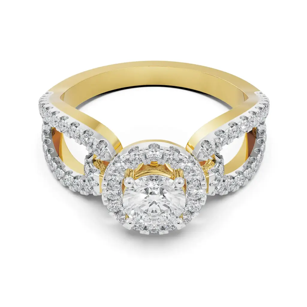 Hailey Hoop Engagement Ring : R1303