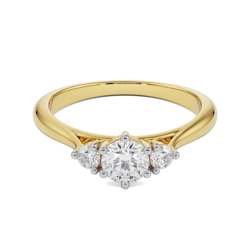 Melissa Tri Engagement Ring : R1304