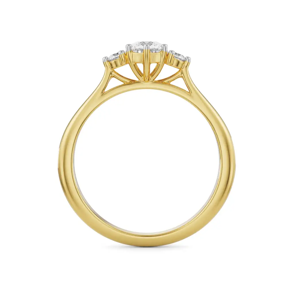 Melissa Tri Engagement Ring : R1304