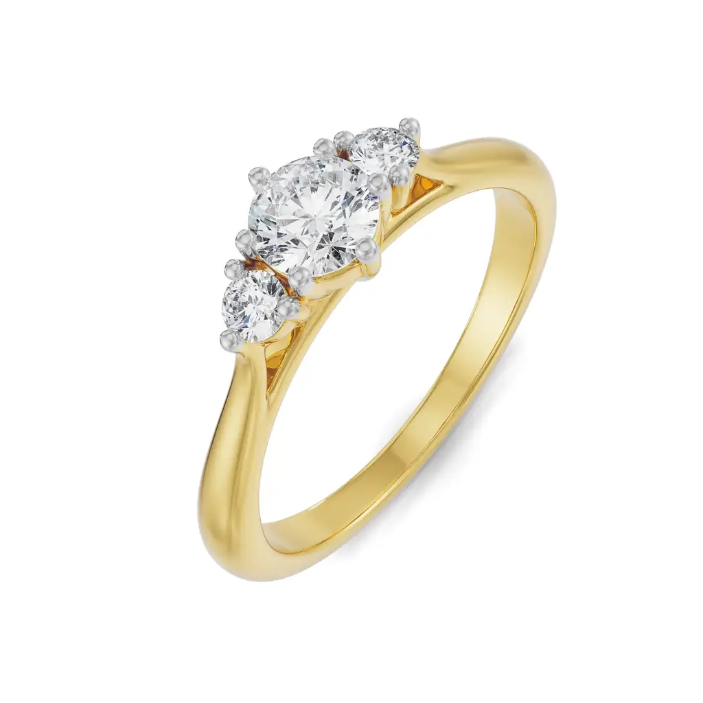Melissa Tri Engagement Ring : R1304