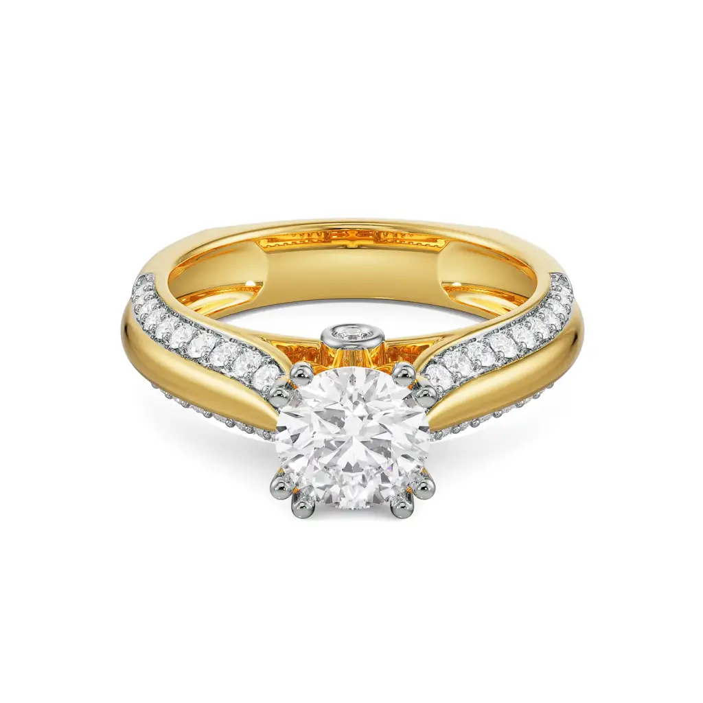 Harper Round Diamond Ring : R1329