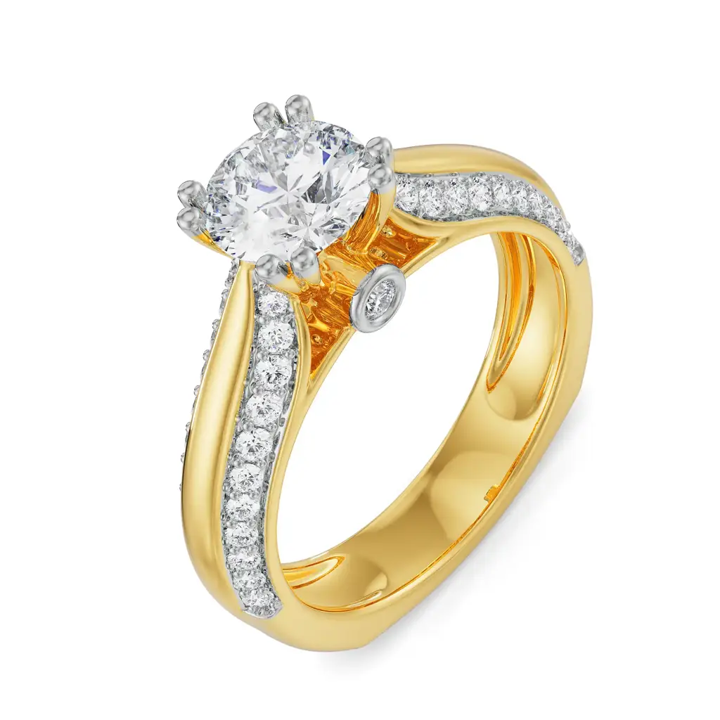 Harper Round Diamond Ring : R1329