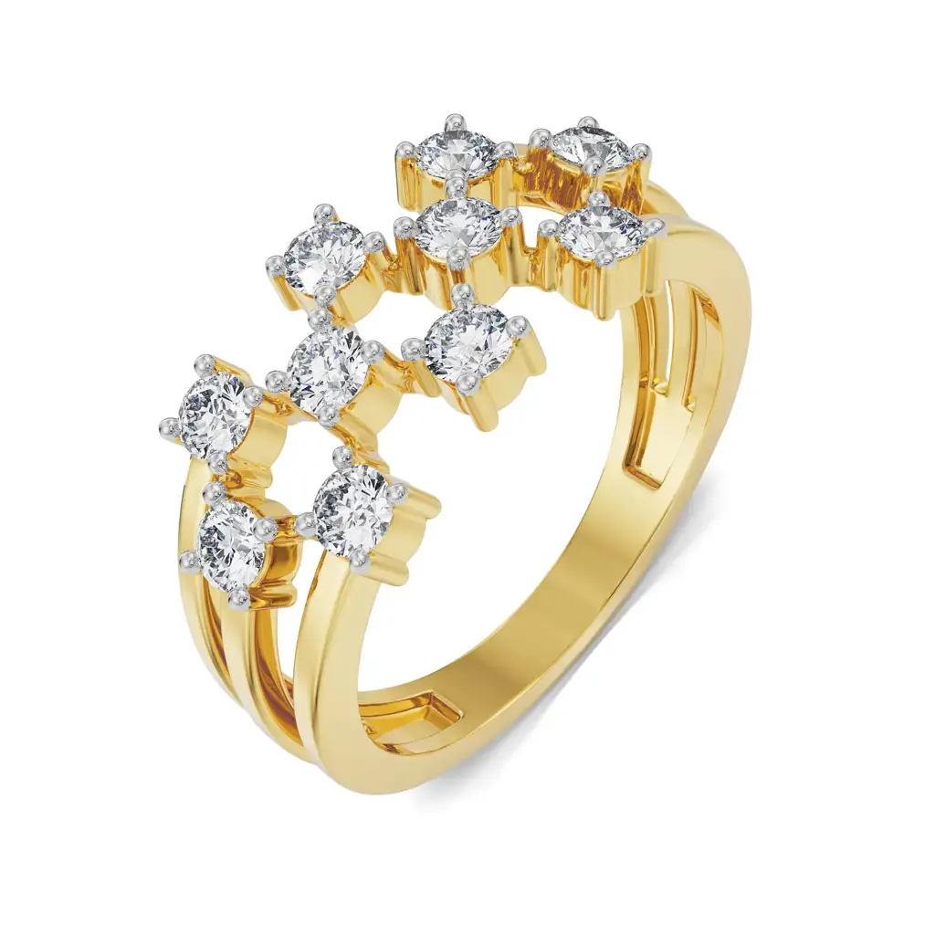 Scattered Diamond Band : R1334