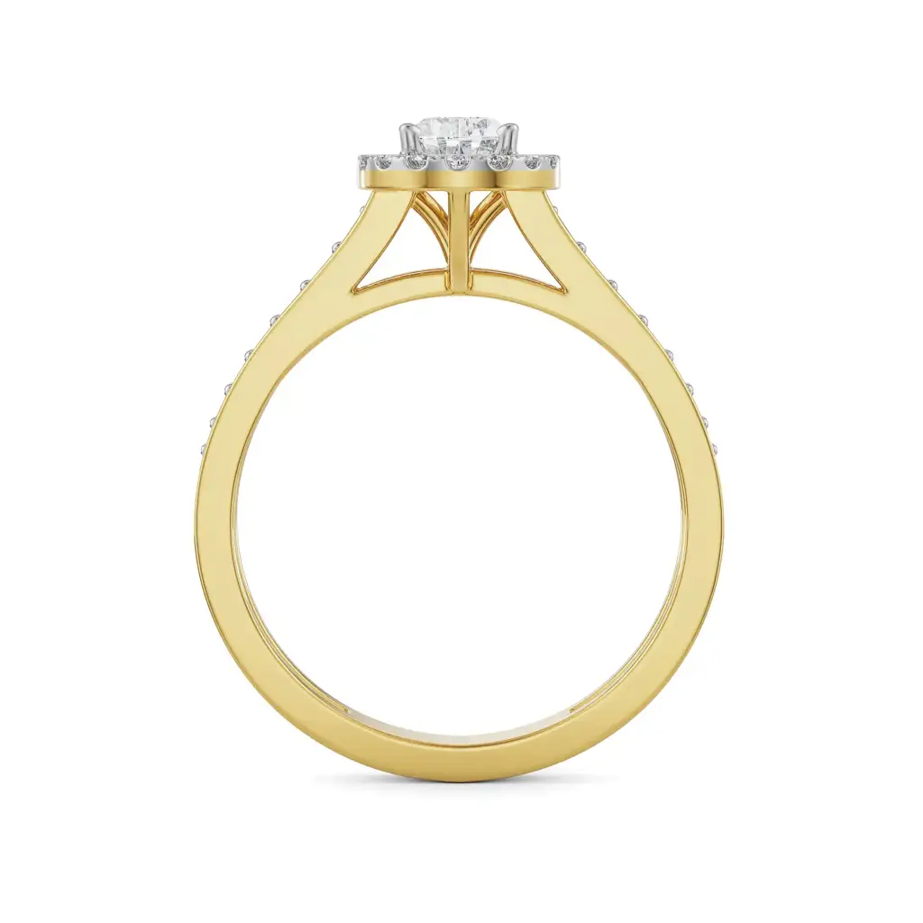 Perky Pear Diamond Ring : R1340