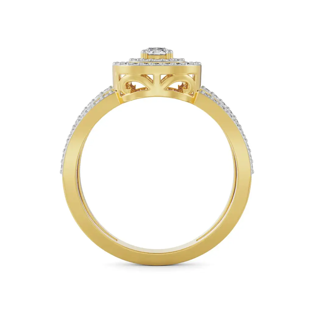 Margot Halo Diamond Ring : R1350