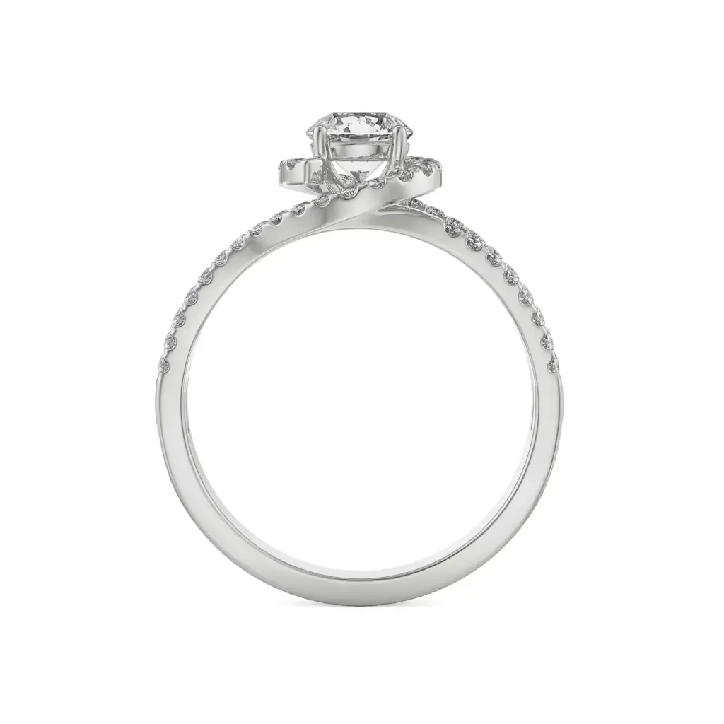 Twisted Engagement Ring : R1363