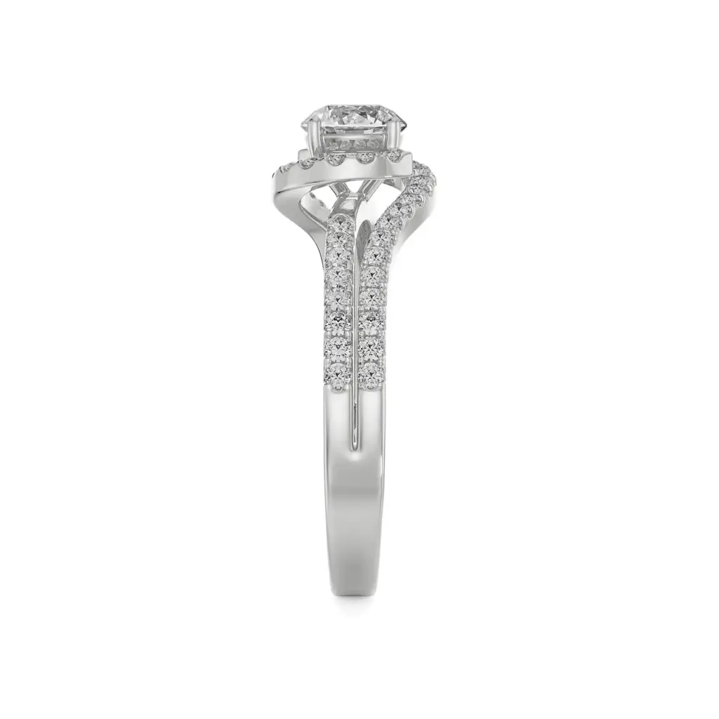 Twisted Engagement Ring : R1363