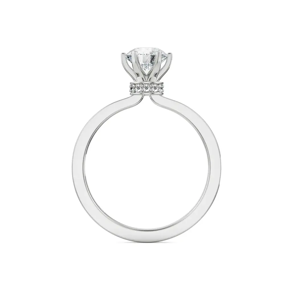 Viesco Round Diamond Ring : R1415