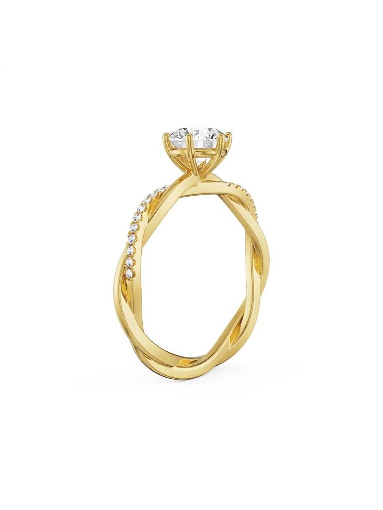 1 Ct Daphne Diamond Ring : R1431