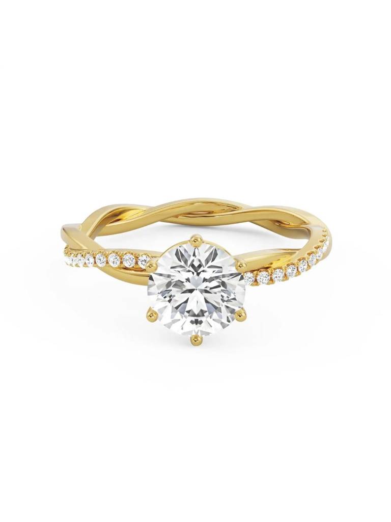 1 Ct Daphne Diamond Ring : R1431