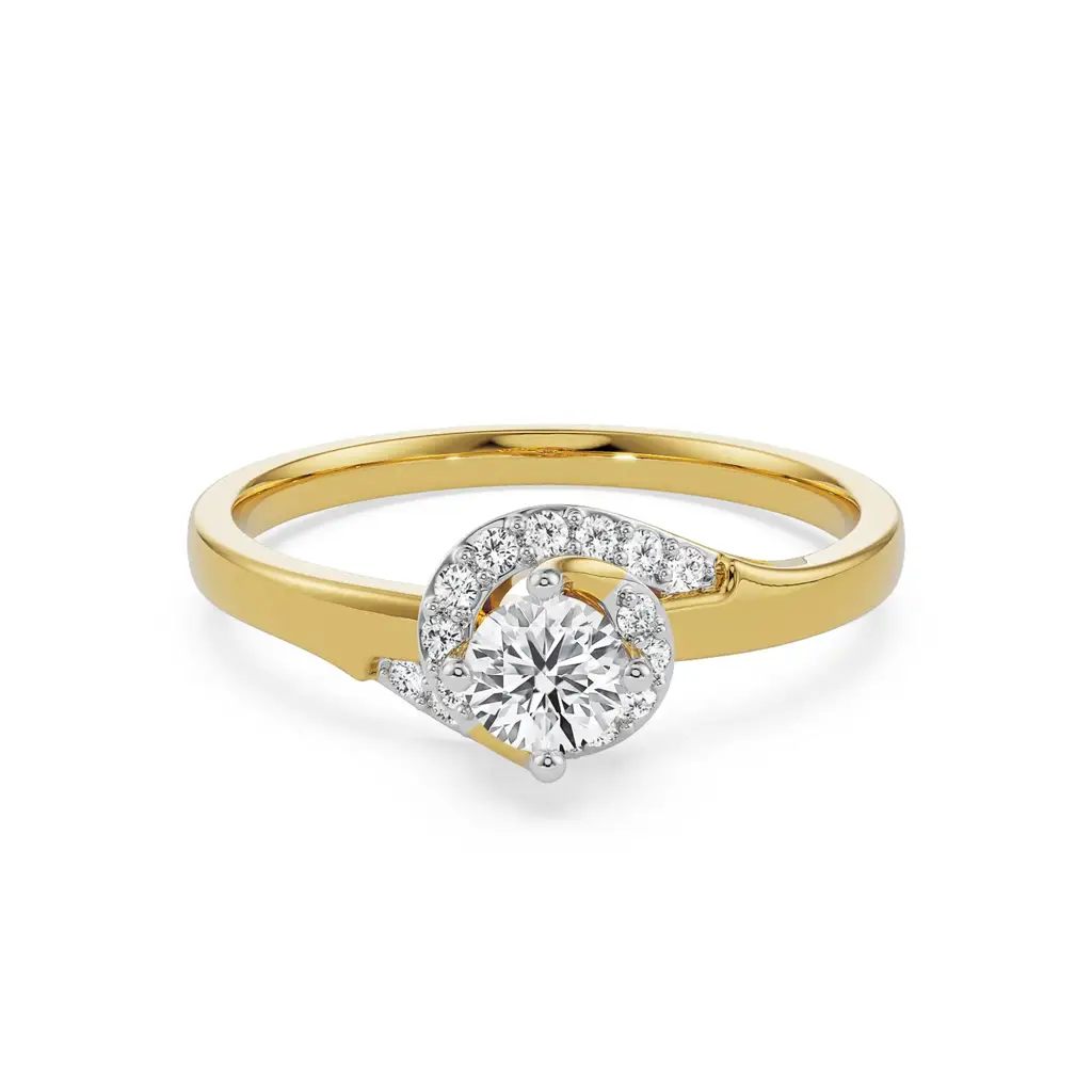 Genelia Engagement Ring : R1438