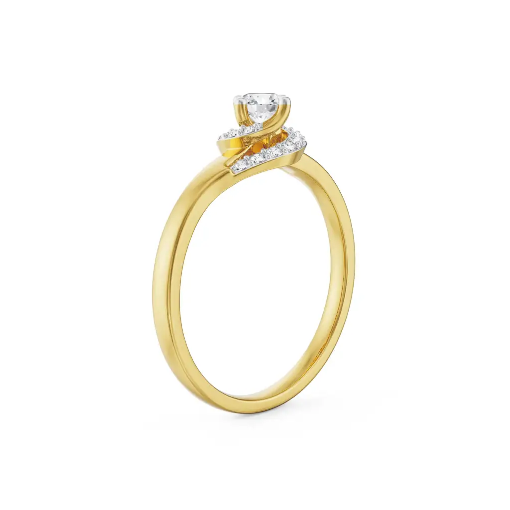 Genelia Engagement Ring : R1438