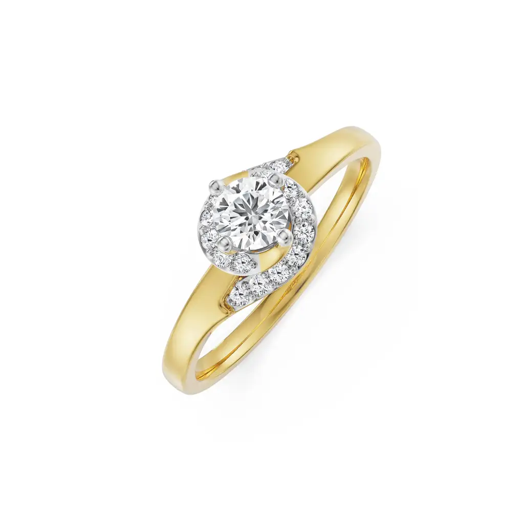 Genelia Engagement Ring : R1438