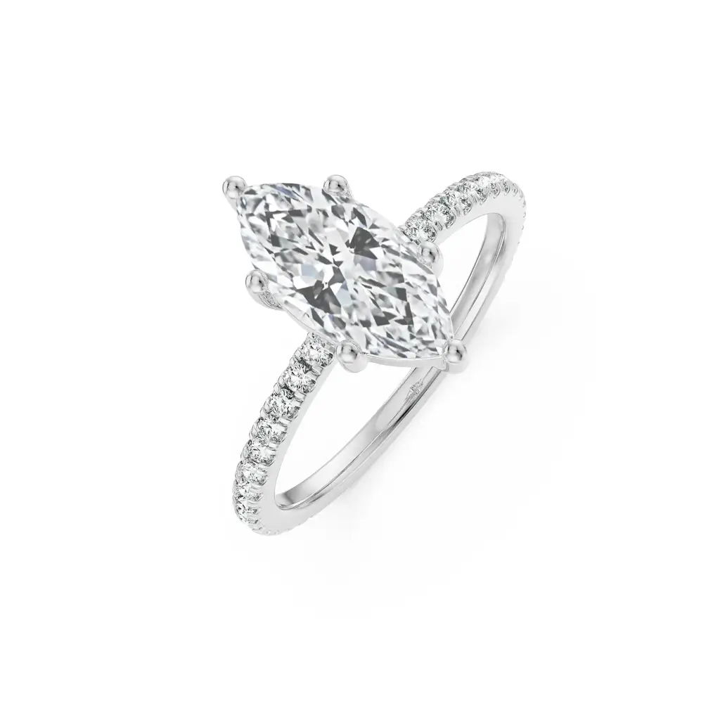 Magnificent Marquise Engagement Ring : R1448