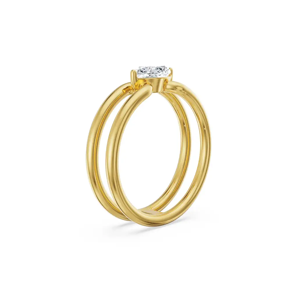 0.50 Ct Marquise Engagement Ring : R1484