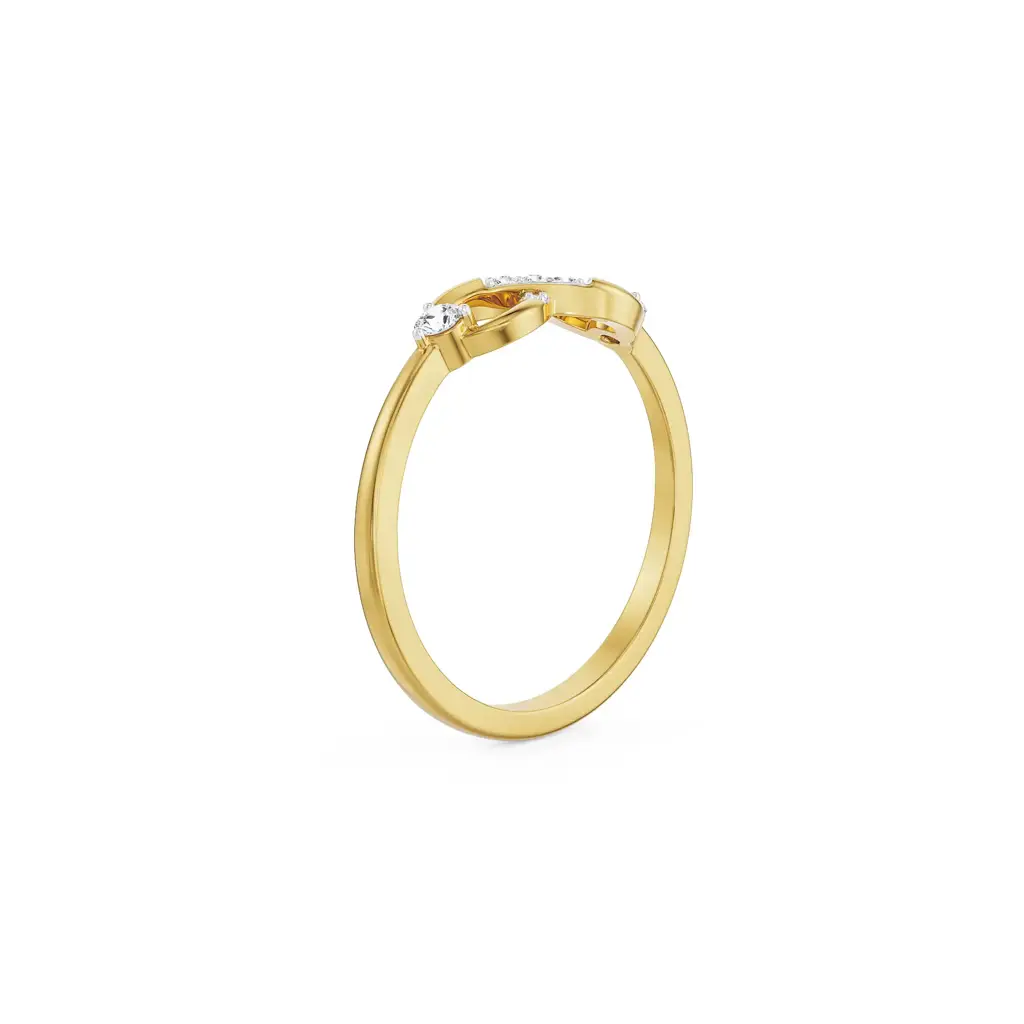 Dainty Infinity Diamond Ring : R1489