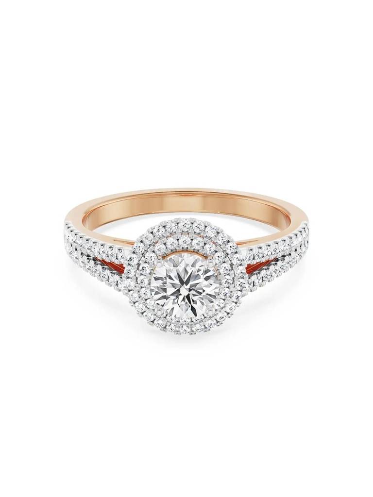 Riha Halo Clustered Diamond Ring : R1505