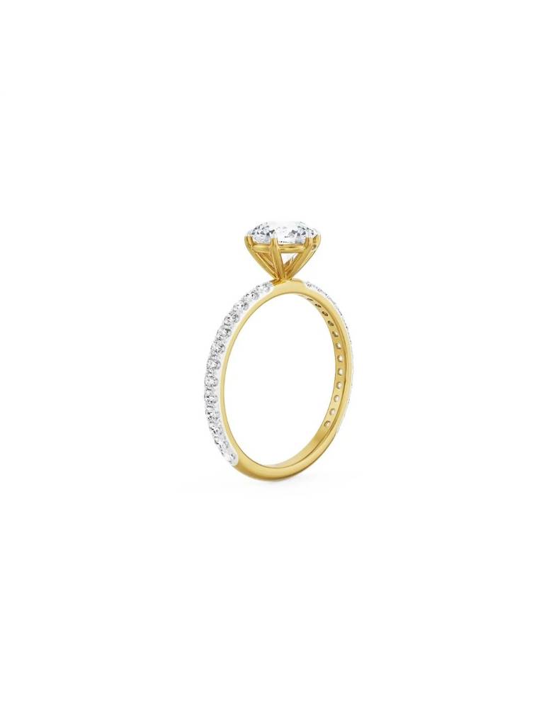 1 Ct Classic Engagement Ring : R1515