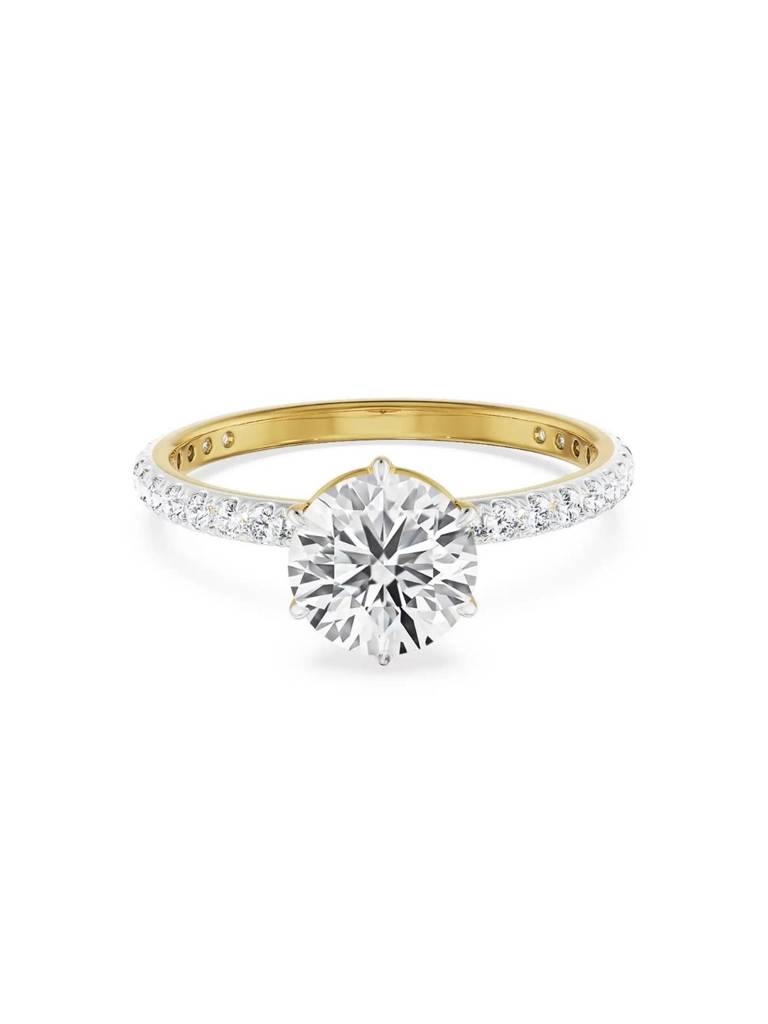 1 Ct Classic Engagement Ring : R1515