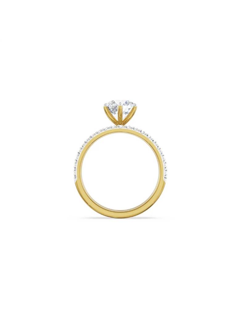 1.5 Ct Genelia Bridal Set Ring : R1516