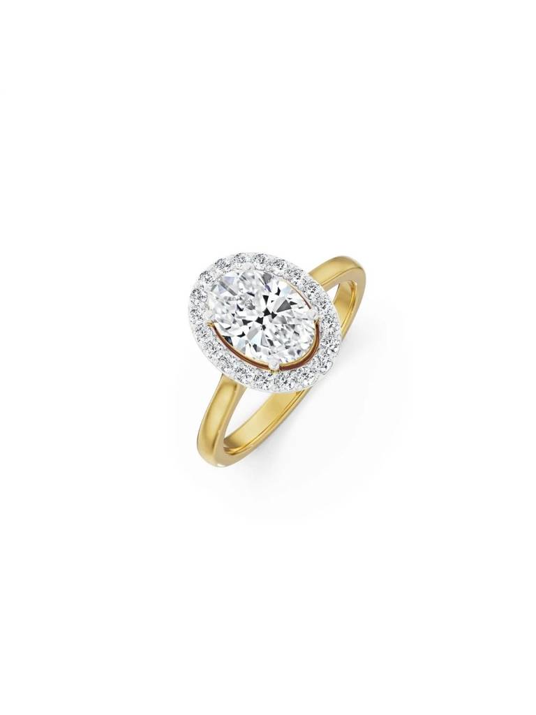Ivana Halo Engagement Ring : R1517