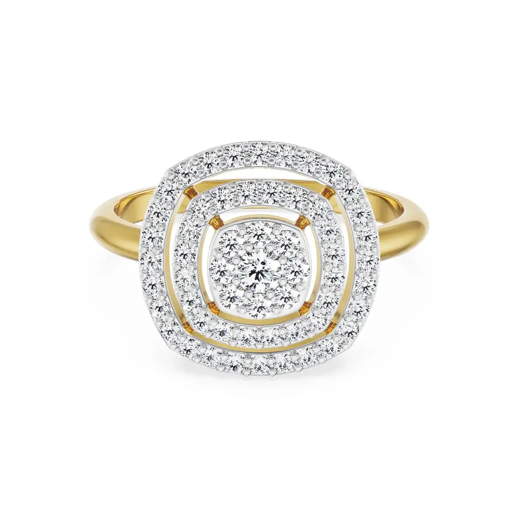 Mavis Clustered Diamond Ring : R1518
