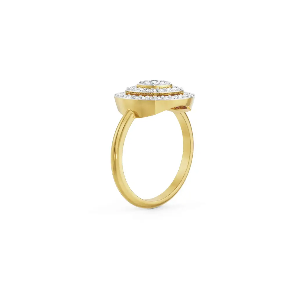 Mavis Clustered Diamond Ring : R1518
