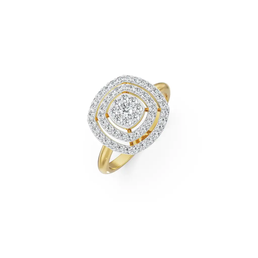 Mavis Clustered Diamond Ring : R1518
