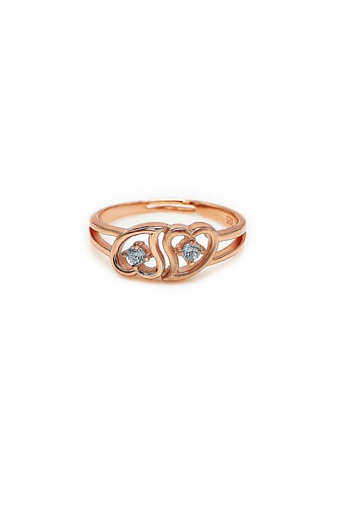 Silberry 925 Sterling Silver Soulmate Adjustable Ring : R19