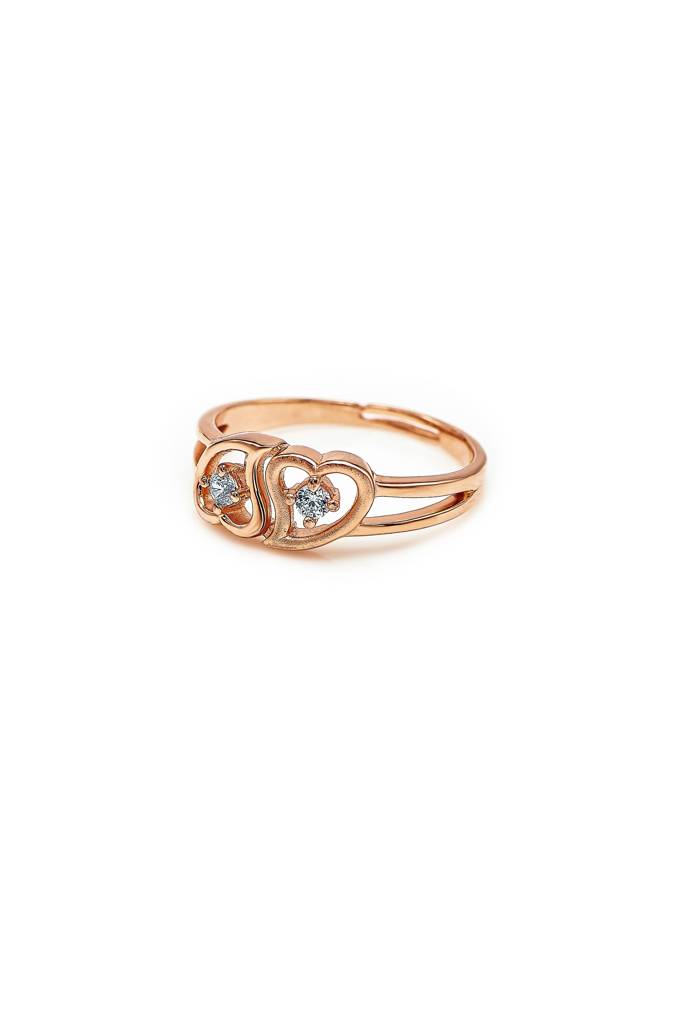 Silberry 925 Sterling Silver Soulmate Adjustable Ring : R19